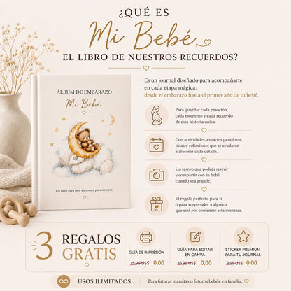 Journal de Recuerdos Mamá y Bebé